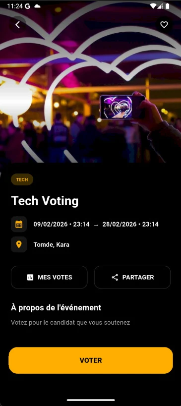 Aperçu de l'application Boldo